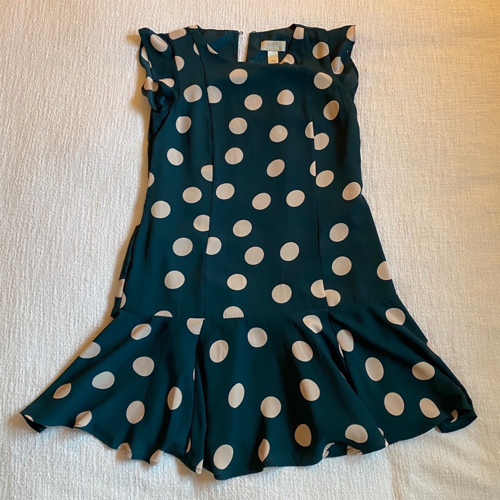 Loft Outlet Polka Dot dress